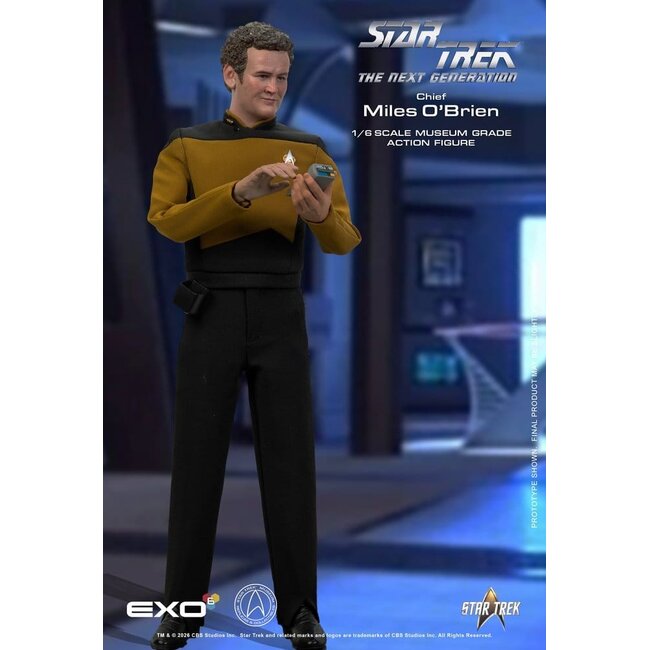Star Trek: The Next Generation Action Figure 1/6 Chief Miles O'Brien Essential Version 30 cm
