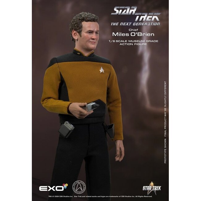 Star Trek: The Next Generation Actionfigur 1/6 Chief Miles O'Brien Essential Version 30 cm