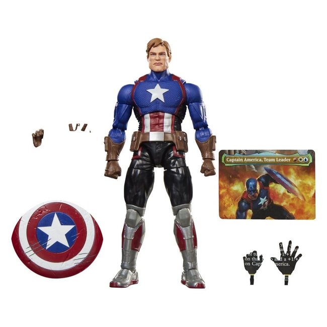 Magic: The Gathering: Marvel Super Heroes Marvel Legends Actionfigur Captain America (Avengers: Twilight) 15 cm