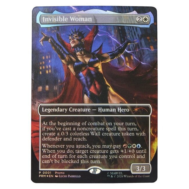 Magic The Gathering: Marvel Super Heroes Marvel Legends Action Figure Fantastic Four Malice (Sue Storm) 15 cm