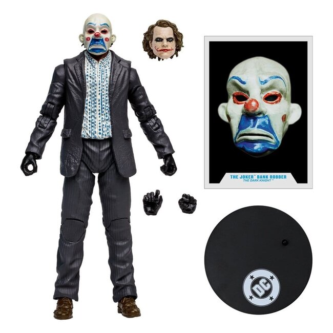 DC Multiverse McFarlane Vault Collection Action Figure The Joker (Bank Robber) (The Dark Knight) 18 cm