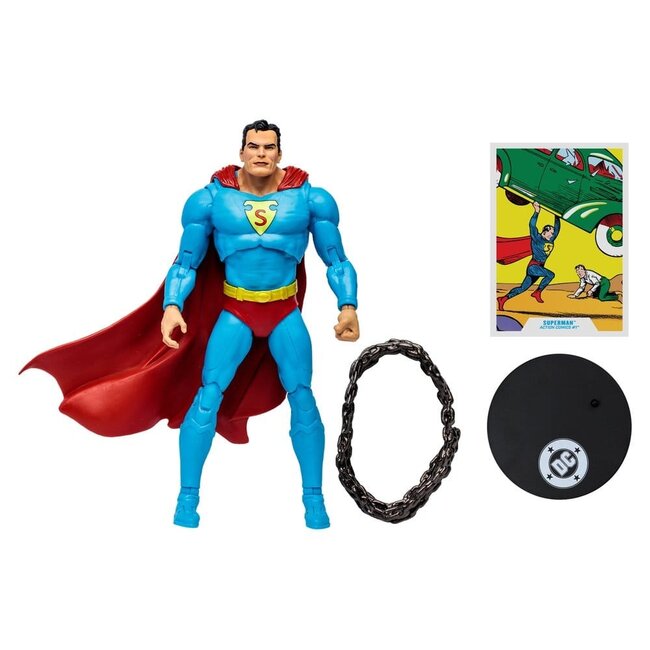 DC Multiverse McFarlane Vault Collection Action Figure Superman (Action Comics) 18 cm