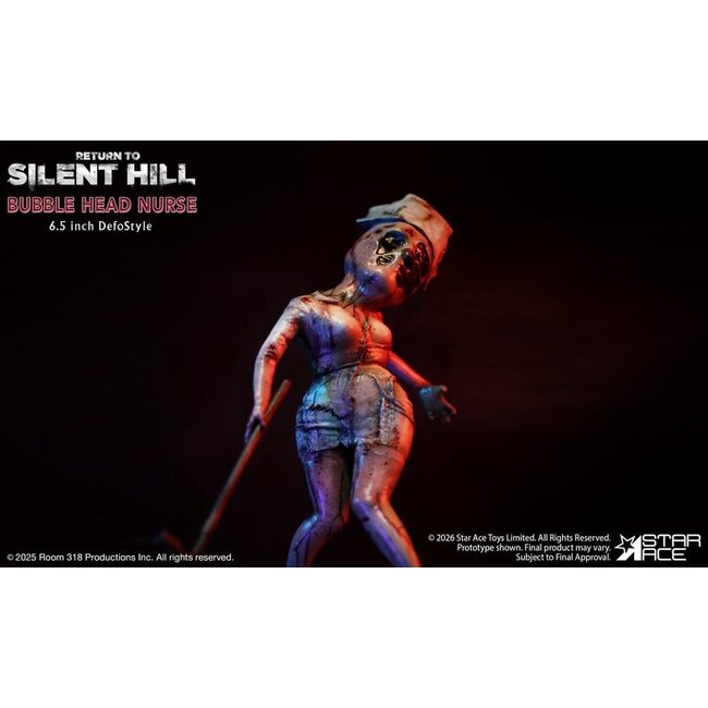 Return to Silent Hill (2026) DefoStyle Figure Bubble Head Nurse 16.5 cm