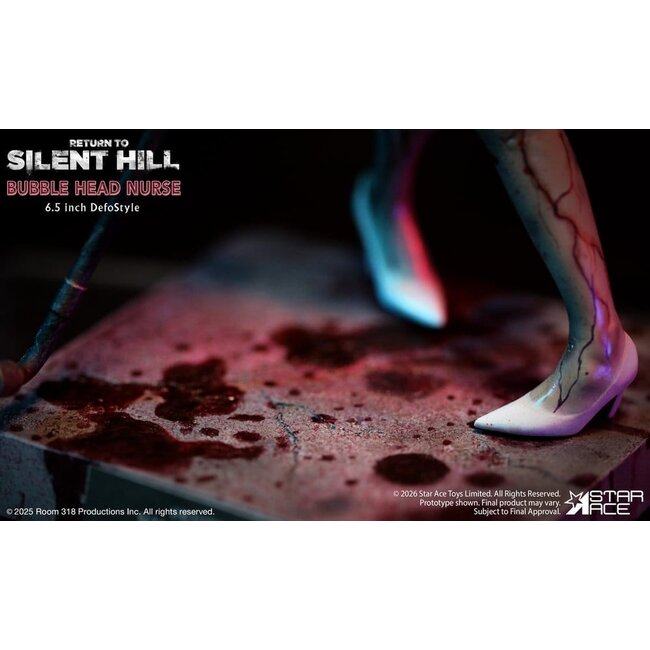 Return to Silent Hill (2026) DefoStyle Figure Bubble Head Nurse 16.5 cm