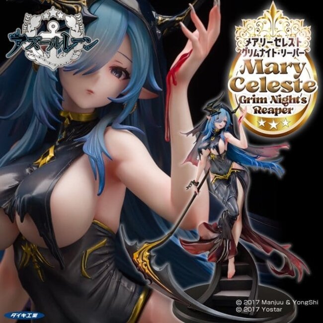 Azur Lane PVC-Figur 1/6 Mary Celeste Grim Night's Reaper 36 cm