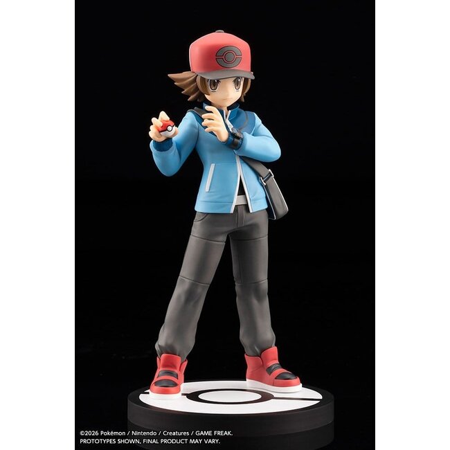 Pokémon ARTFX J PVC Figure 1/8 Hilbert with Victini 20 cm
