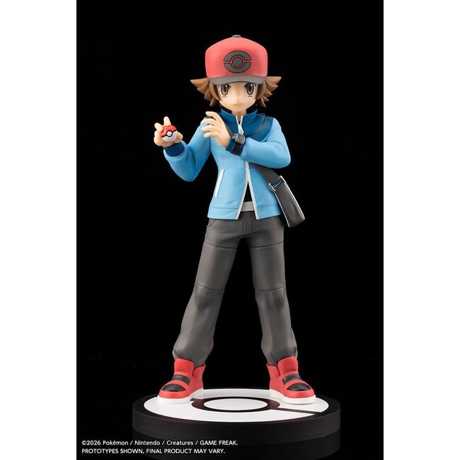 Pokémon ARTFX J PVC Figure 1/8 Hilbert with Victini 20 cm