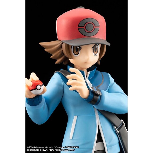 Pokémon ARTFX J PVC Figure 1/8 Hilbert with Victini 20 cm