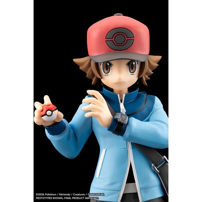 Pokémon ARTFX J PVC Figure 1/8 Hilbert with Victini 20 cm