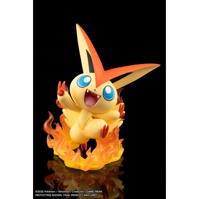 Pokémon ARTFX J PVC Figure 1/8 Hilbert with Victini 20 cm
