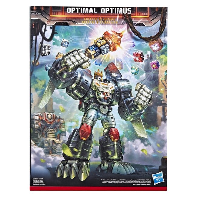 Transformers Generations Power of the Primes Leader Class Optimal Optimus Action Figure 23 cm