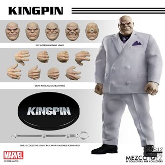 Mezco Toys Marvel Comics One:12 Collective Action Figure 1/12 Kingpin 18 cm