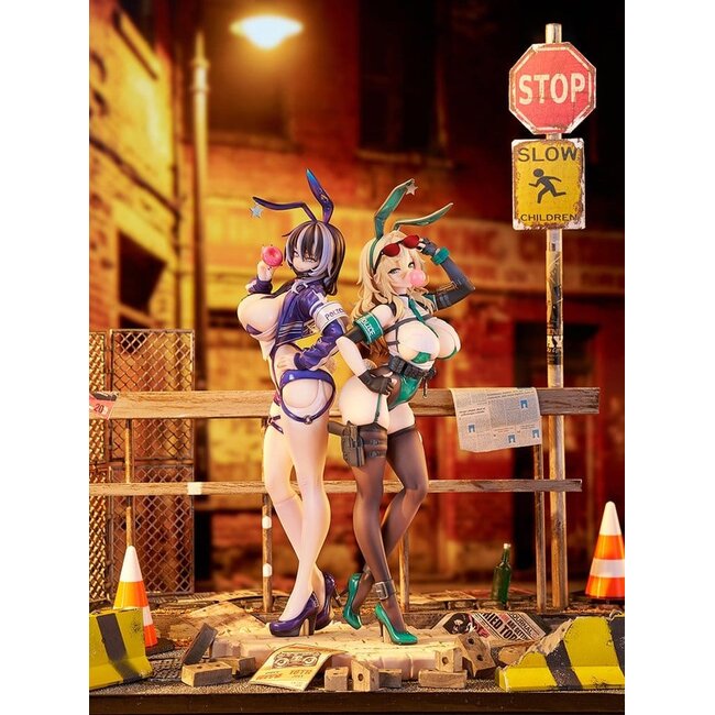 Original Character Figure 1/6 Bunny Cops_02 Illustration by CheLA77 30 cm