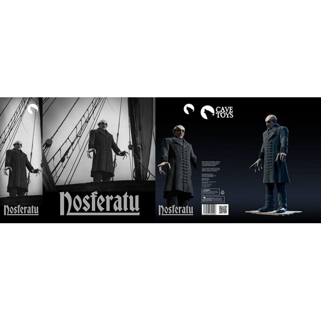 Nosferatu Statue 1/10 Max Schreck Todesszene 18 cm