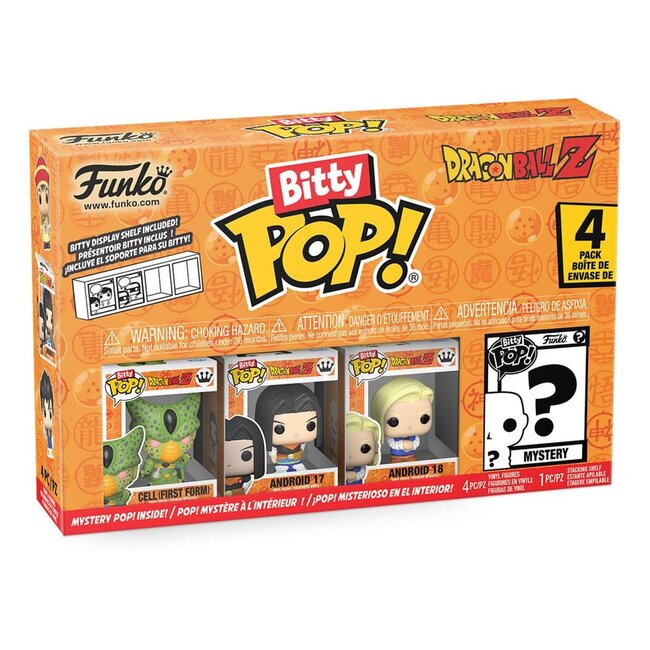 Dragon Ball Bitty POP! Vinylfigur 4er-Pack Serie 2 2,5 cm