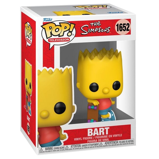 Simpsons Pop! Animation Vinyl Figur Bart 9 cm