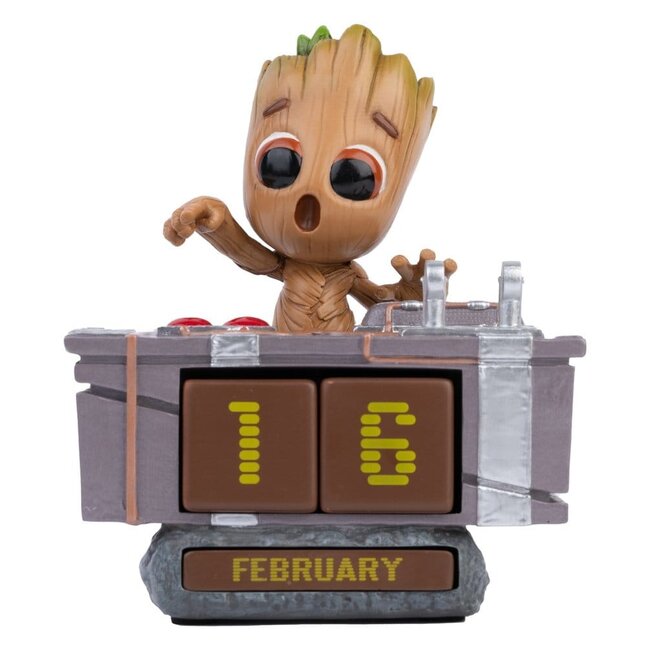 Marvel 3D-Dauerkalender Groot-Todesknopf 12 cm
