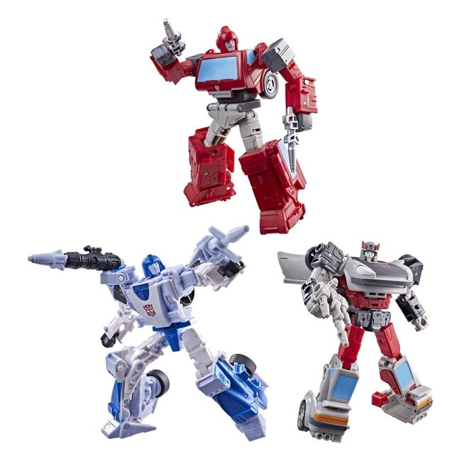 Transformers Age of the Primes Actionfiguren 3er-Pack Autobot Mirage, Bluestreak & Ironhide