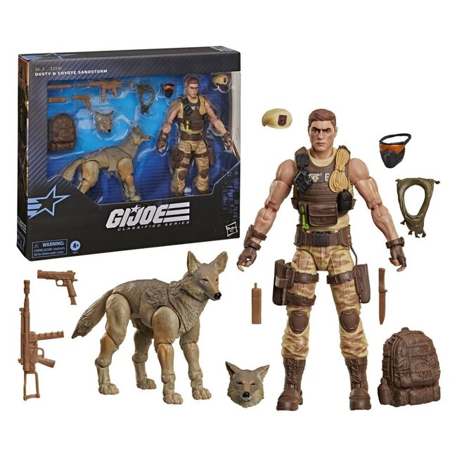 GI Joe Classified Series Actionfigur Nr. 217 Dusty & Coyote Sandstorm 15 cm