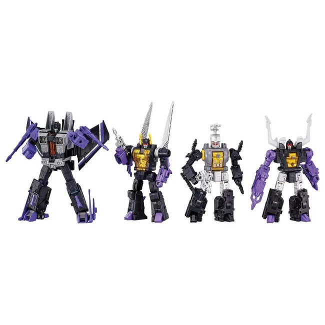 Transformers Dramatic Capture Series Action Figure 4-Pack Decepticons Part 2