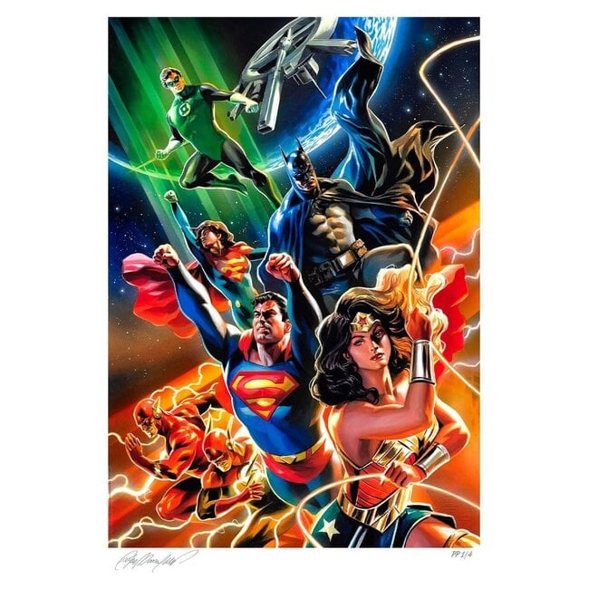 DC Comics Fine Art Print Justice League Unlimited 46 x 61 cm - unframed