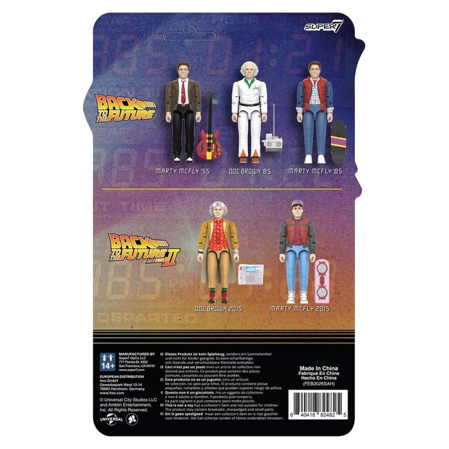 Back to the Future ReAction+ Action Figure Wave 02 Marty McFly (2015)