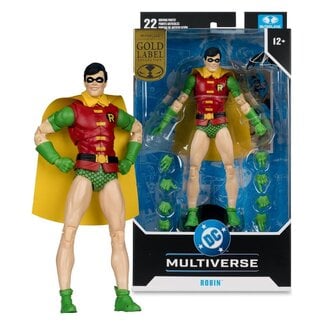 McFarlane Toys DC Multiverse Actionfigur Robin (Silbernes Zeitalter) (Gold Label) 17 cm McFarlane Toys DC Multiverse Actionfigur Robin (Silbernes Zeitalter) (Gold Label) 17 cm