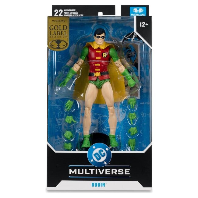 DC Multiverse Action Figure Robin (Silver Age) (Gold Label) 17 cm