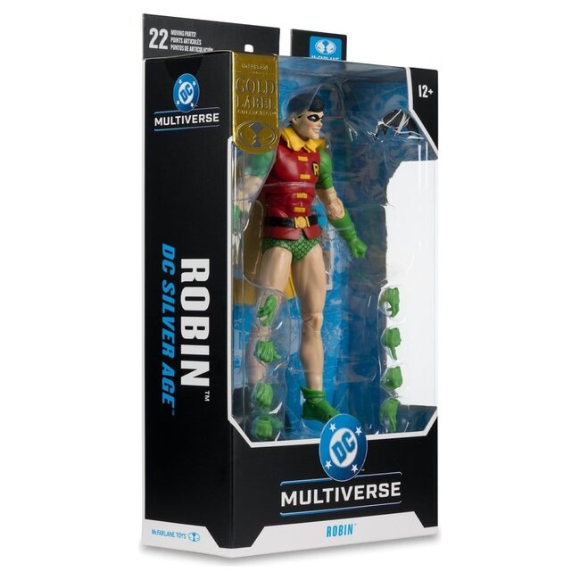 DC Multiverse Action Figure Robin (Silver Age) (Gold Label) 17 cm