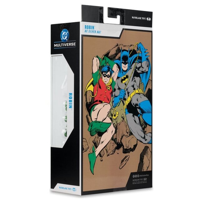 DC Multiverse Action Figure Robin (Silver Age) (Gold Label) 17 cm