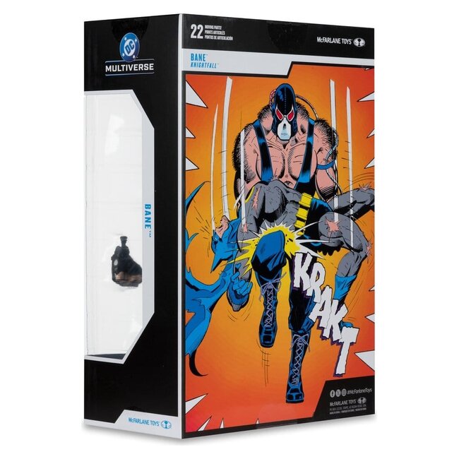 DC Multiverse Mega Actionfigur Bane (Knightfall) (Gold Label) 24 cm
