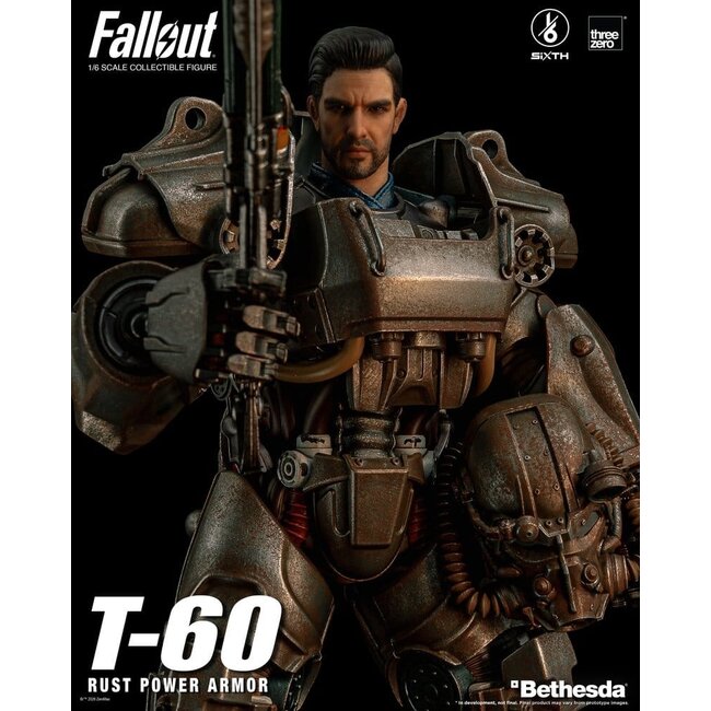 Fallout Action Figure 1/6 T-60 Rust Power Armor