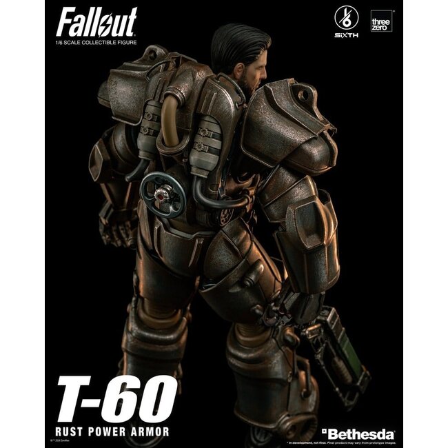 Fallout Action Figure 1/6 T-60 Rust Power Armor