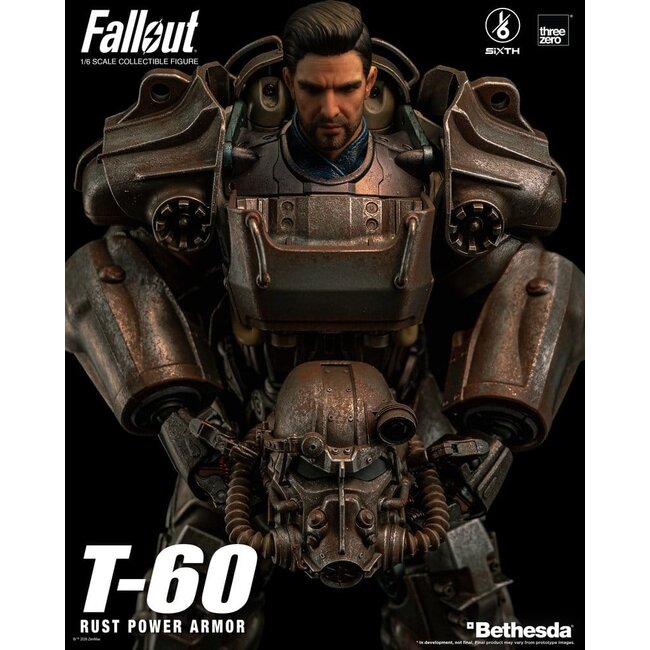 Fallout Action Figure 1/6 T-60 Rust Power Armor
