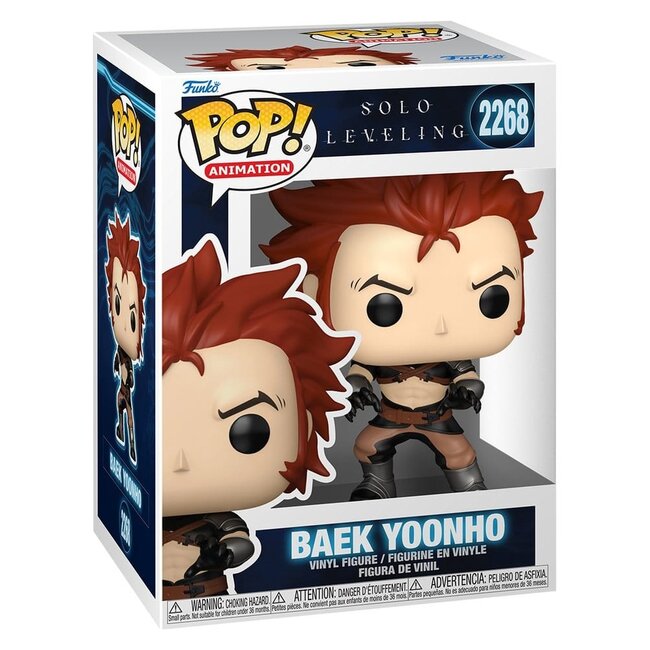 Solo Leveling POP! Animation Vinyl Figure Baek Yoonho 9 cm