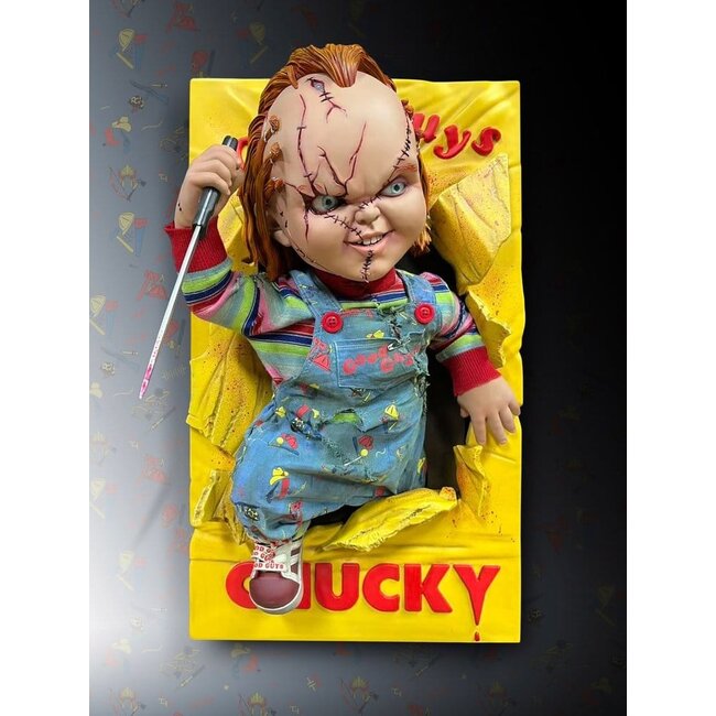 Chucky (Child´s Play) Wall Sculpture 1/2 Bride of Chucky 22 x 23 x 38 cm