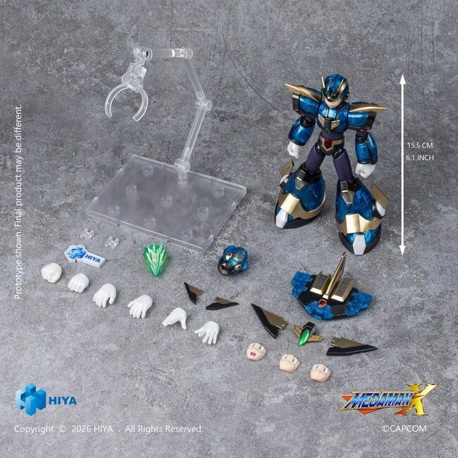 Mega Man X Exquisite Basic Actionfigur X Ultimate Armor Version 16 cm