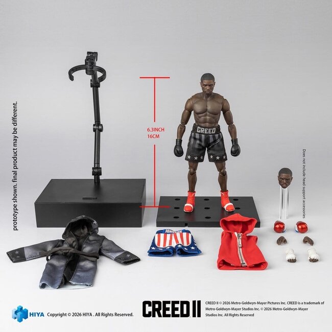 Creed II Exquisite Super Actionfigur 1/12 Adonis Creed 16 cm
