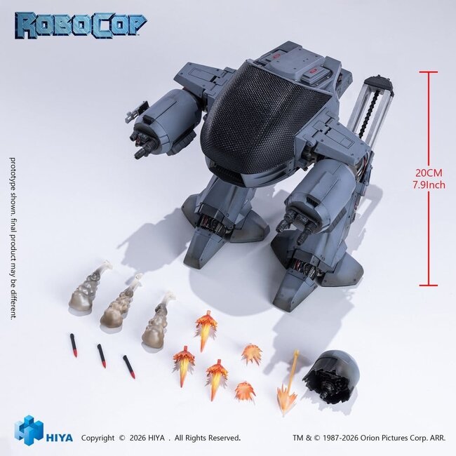 Robocop Exquisite Super Series Action Figure 1/12  ED-209 20 cm