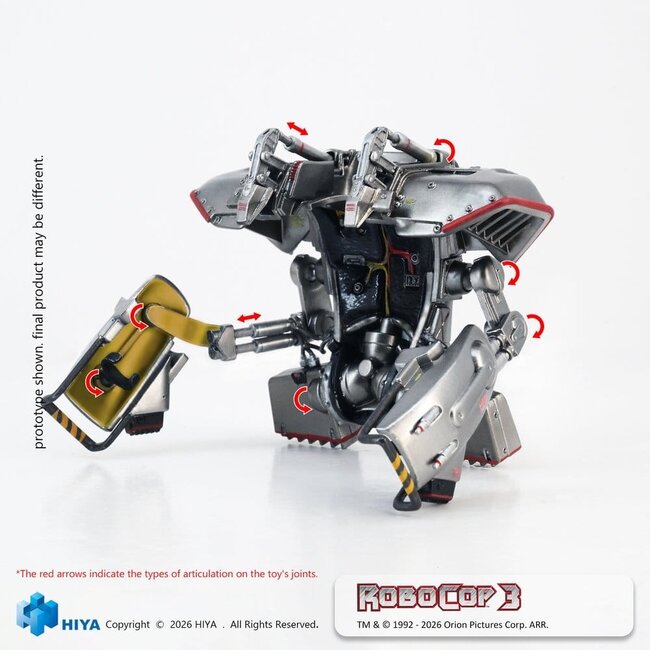 RoboCop 3 Exquisite Super Series Action Figure 1/12 RoboCop 17 cm
