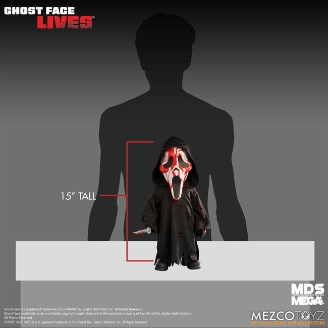 Scream MDS Roto Plüschpuppe Bloody Ghost Face 38 cm