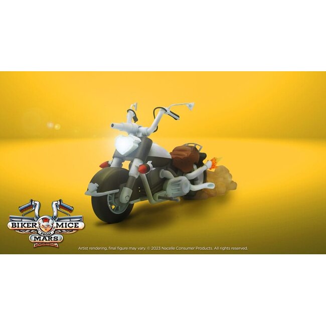 Biker Mice From Mars Vehicle Throttle's Martian Monster Bike 23 cm