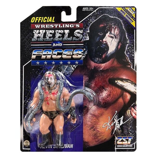 Zombie Sailor's Toys Actionfigur Kevin Sullivan mit Schlange, 11 cm