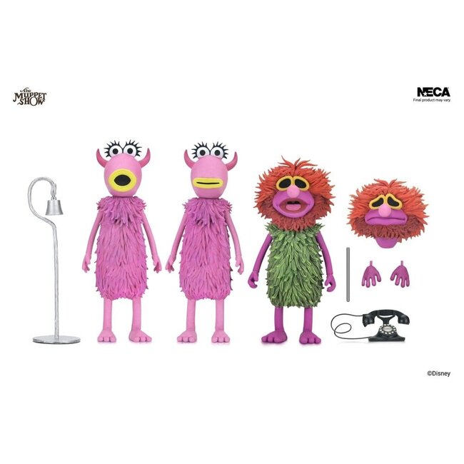 Muppet Show Ultimate Actionfiguren 3er-Pack Mahna Mahna und die Snowths 18 cm