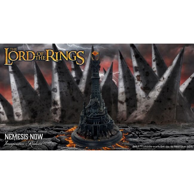 Herr der Ringe Rückfluss-Räuchergefäß Barad Dur 26 cm