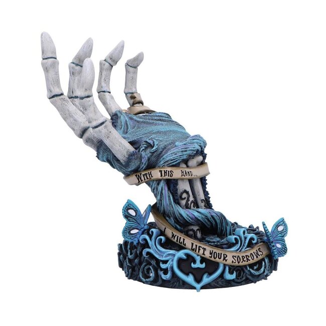 Corpse Bride Statue mit diesem Handgelübde 16 cm