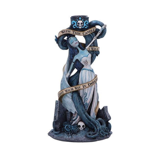 Corpse Bride Kerzenständer mit diesem Kerzengelübde 19 cm