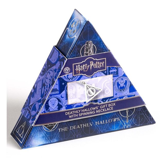 Harry Potter: Heiligtümer des Todes – Geschenkset mit drehbarer Halskette (silberfarben)