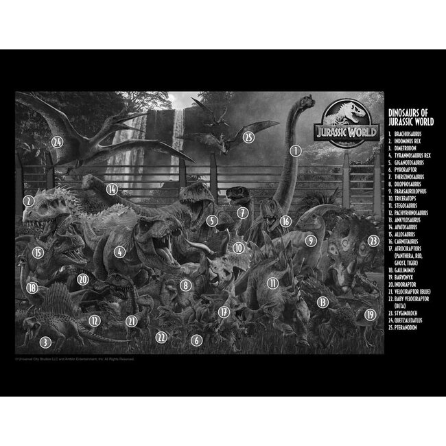 Jurassic World: 3000 Piece Jigsaw Puzzle