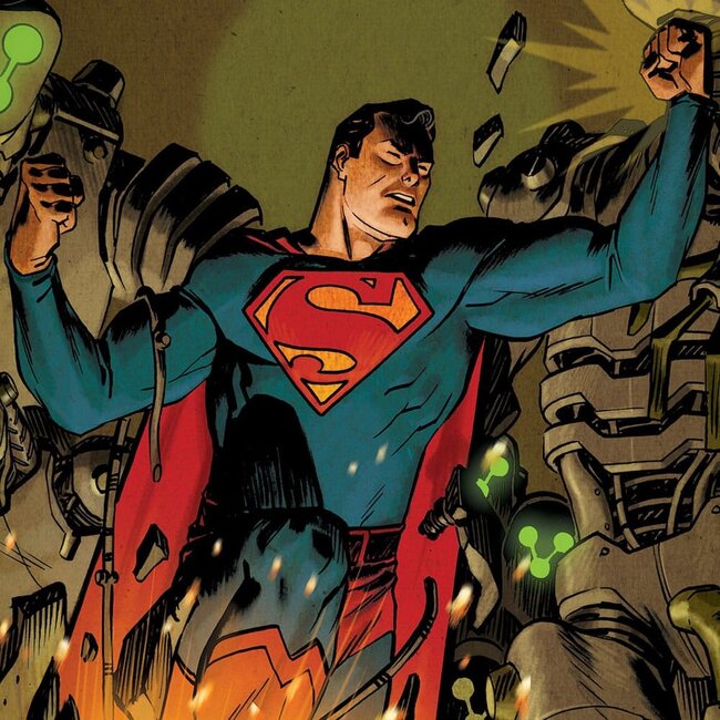 DC Comics Art Print Superman Space Age 61 x 41 cm - unframed
